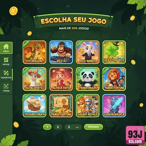 93j - app exclusivo - Interface do App